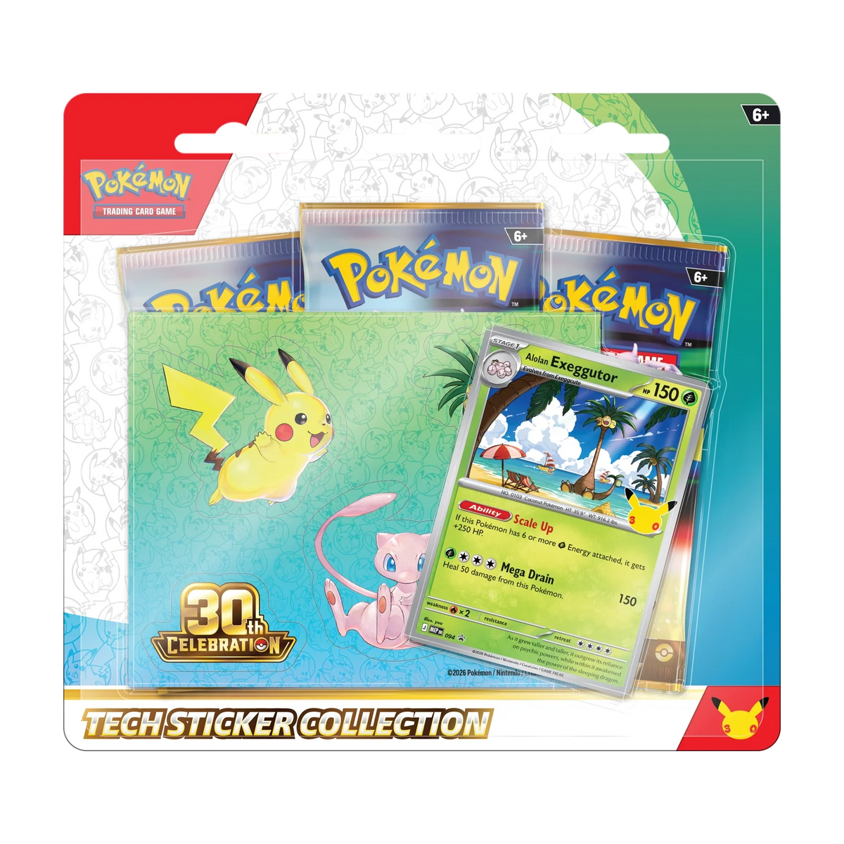 30th Celebration Tech Sticker Collection (Engelse editie)