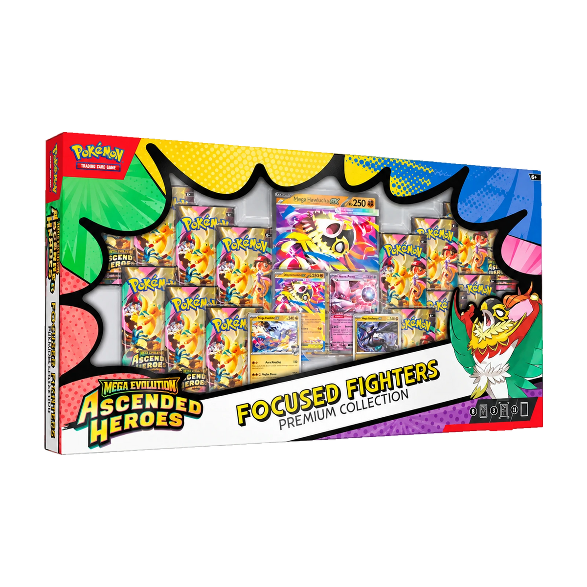 Ascended Heroes Premium Poster Collection Set – Mega Lucario