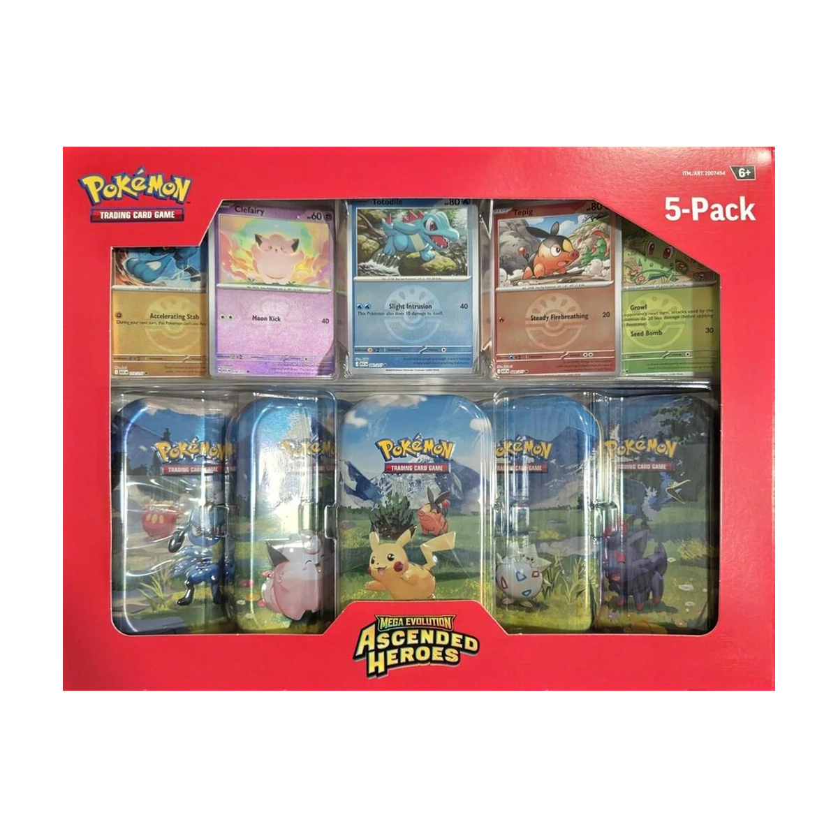 Costco Ascended Heroes Mini Tins 5-Pack
