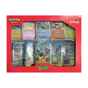 Costco Ascended Heroes Mini Tins 5-Pack