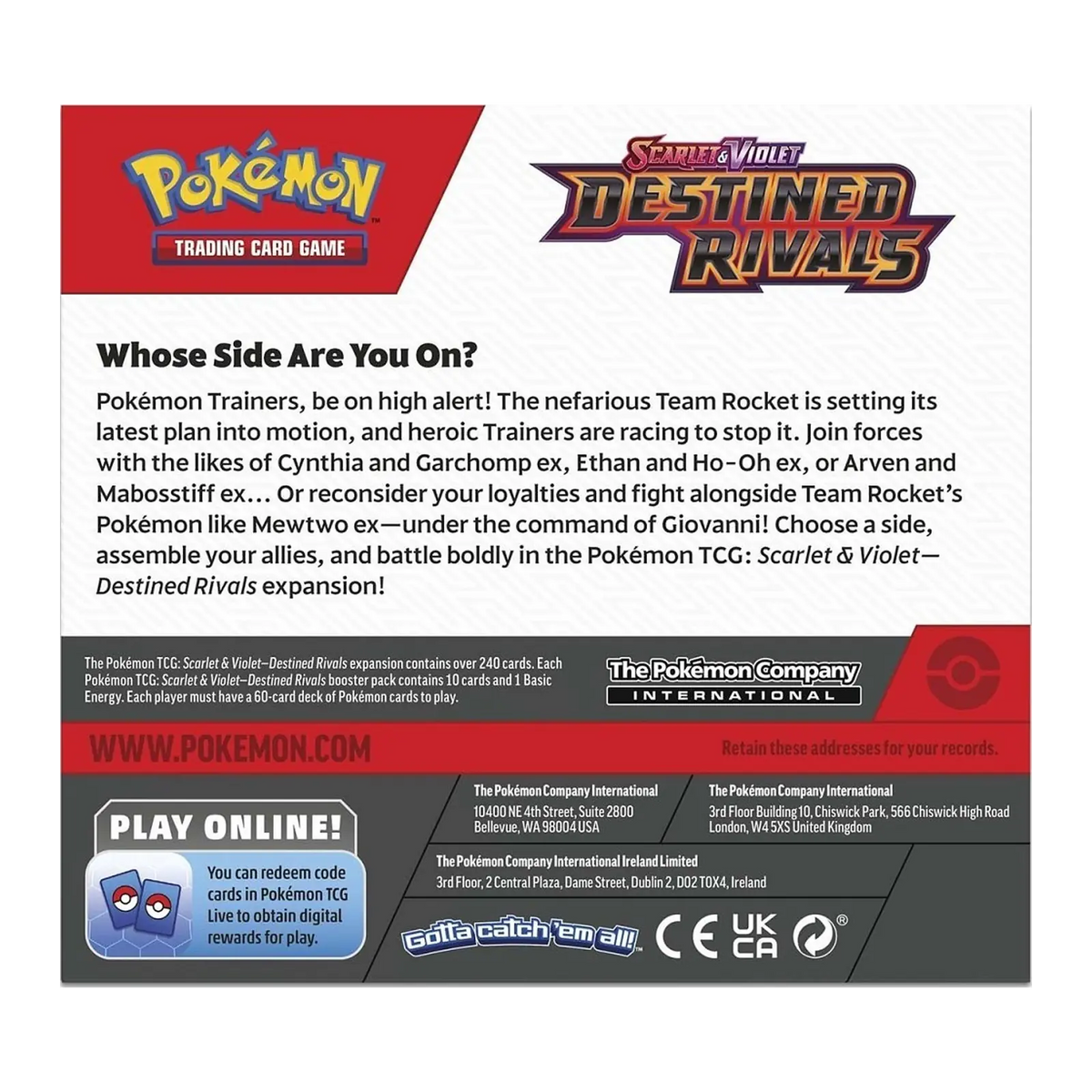 Destined Rivals Booster Box