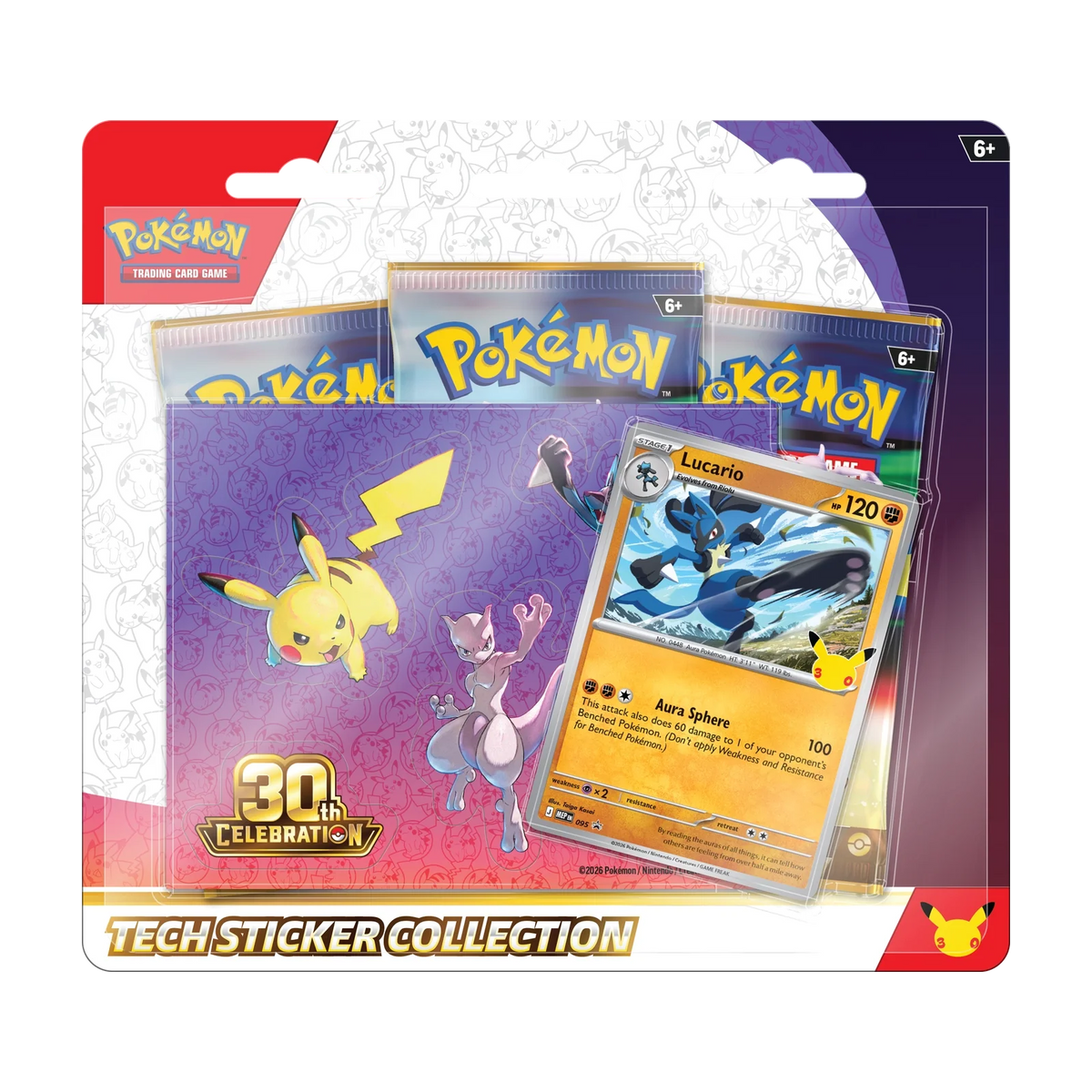 30th Celebration Tech Sticker Collection (Engelse editie)