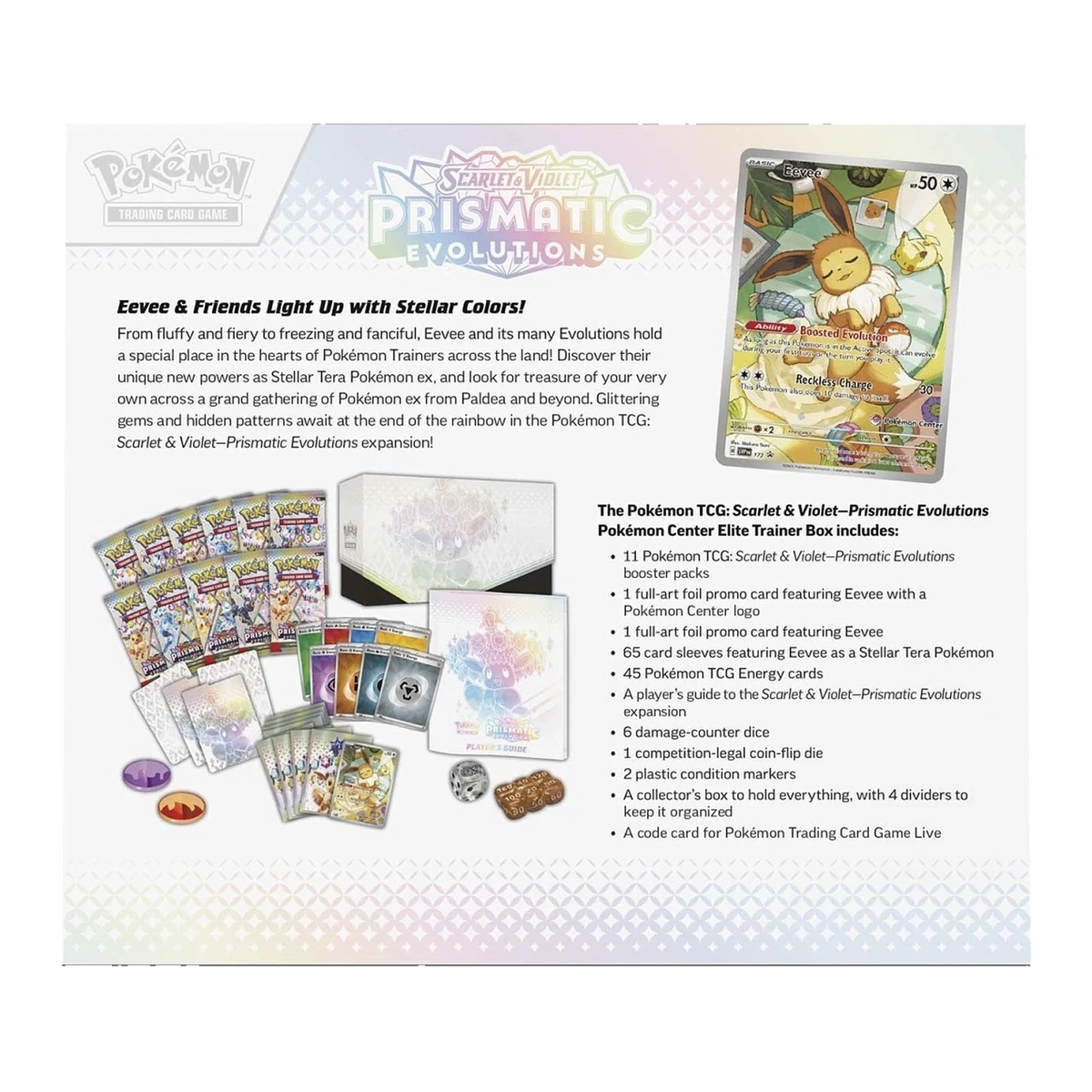 Prismatic Evolutions Elite Trainer Box
