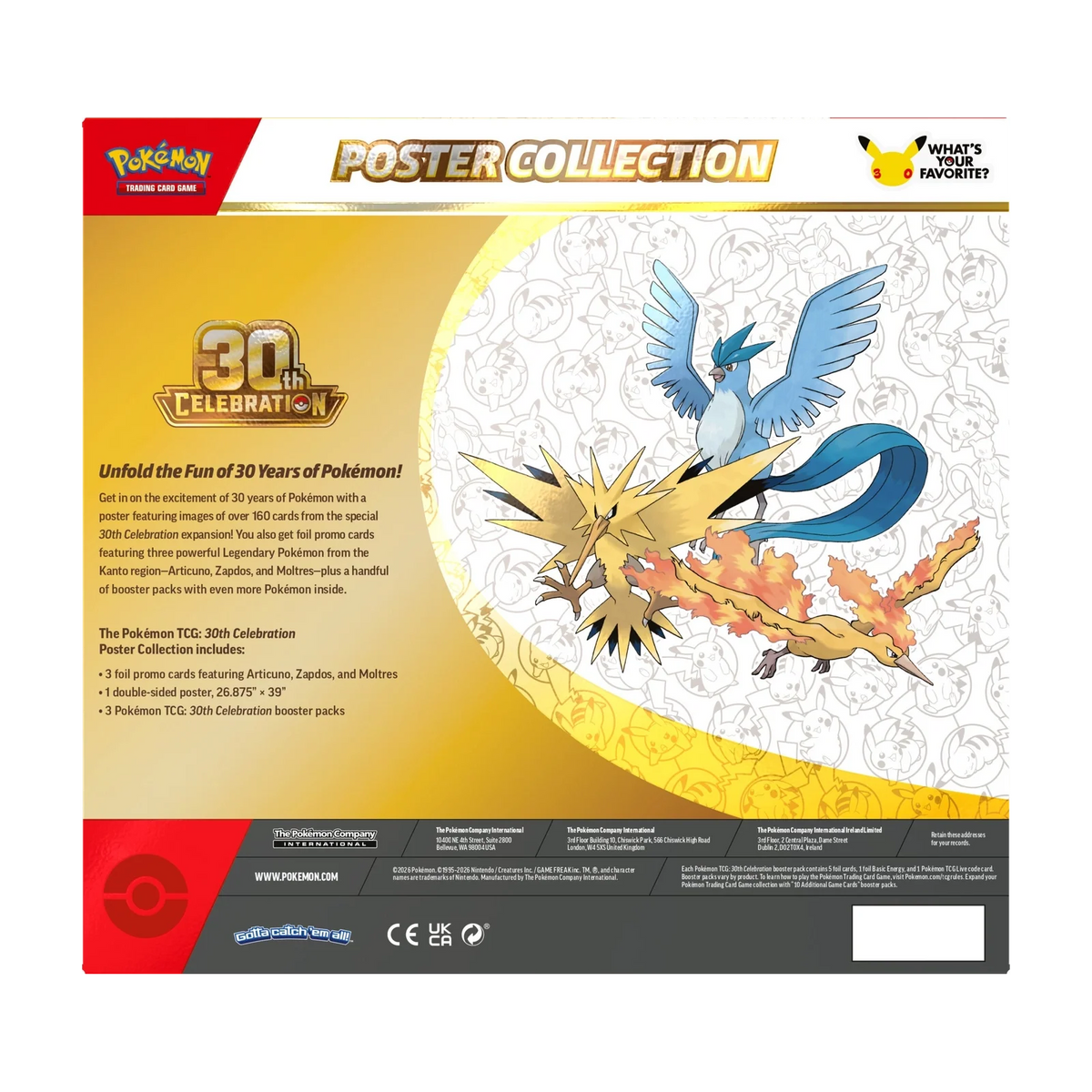 30th Celebration Poster Collection (Engelse editie)