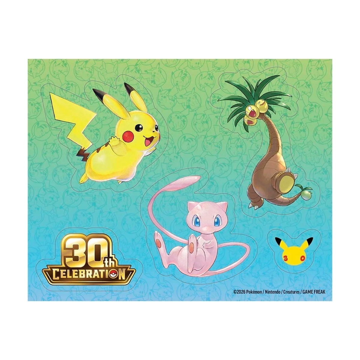30th Celebration Tech Sticker Collection (Engelse editie)