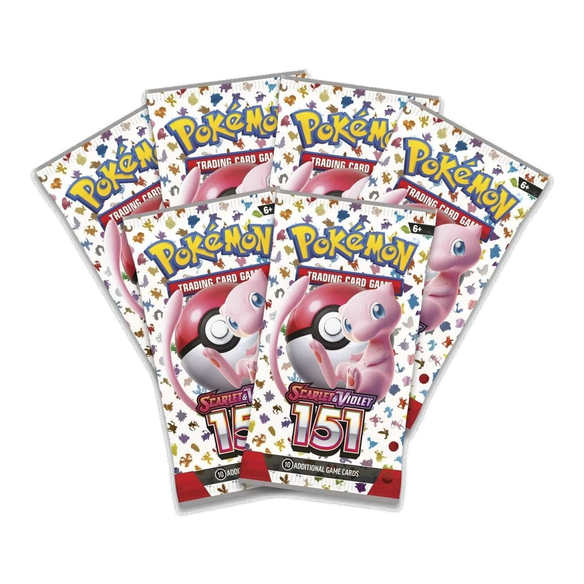 151 Booster Bundle – inhoud: 6 boosterpacks