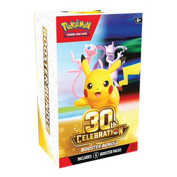30th Celebration Booster Bundle – voorkant en linkerzijkant