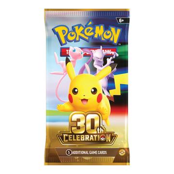 30th Celebration Booster Pack – Engelse verpakking, artwork Pikachu