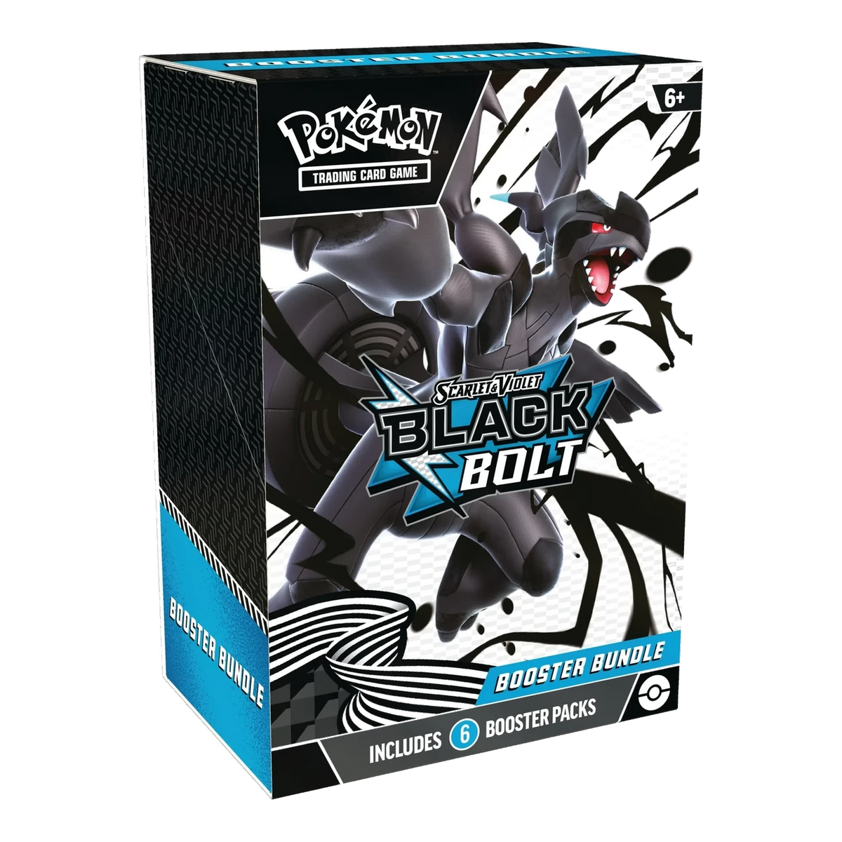 Black Bolt Booster Bundle – voorkant en linkerzijkant