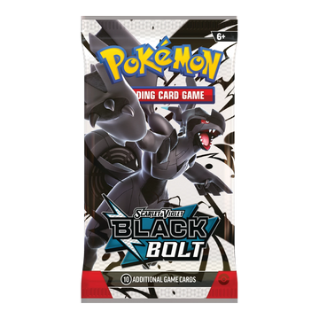 Black Bolt Booster Pack – Engelse verpakking, artwork Zekrom