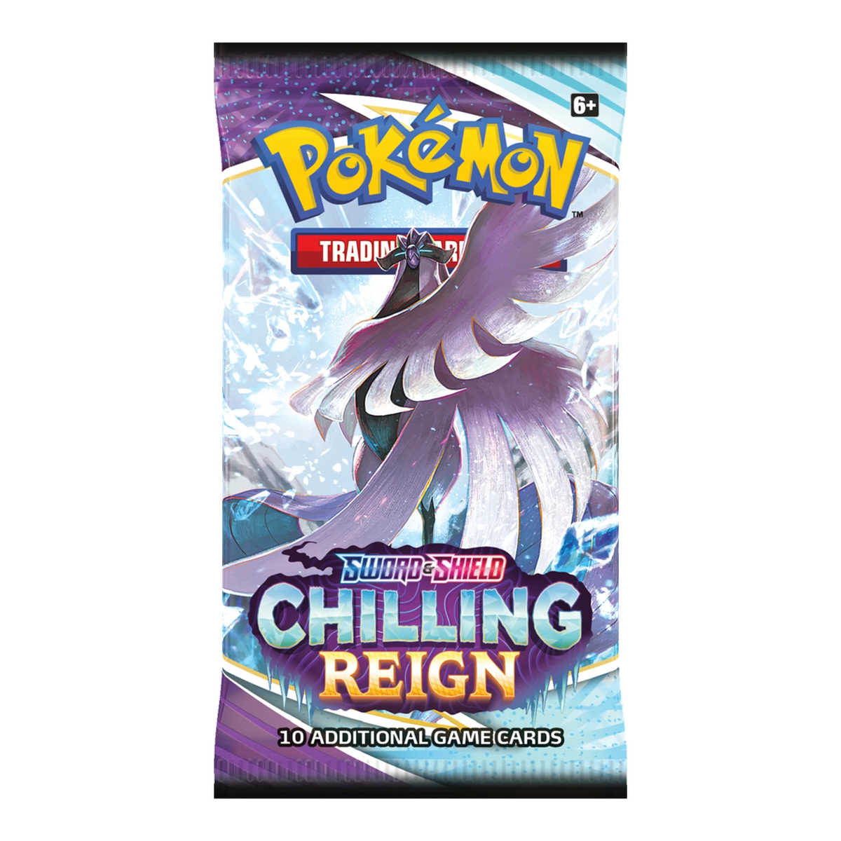 Chilling Reign Booster Pack – voorkant, artwork galarian-articuno (verpakking kan variëren)