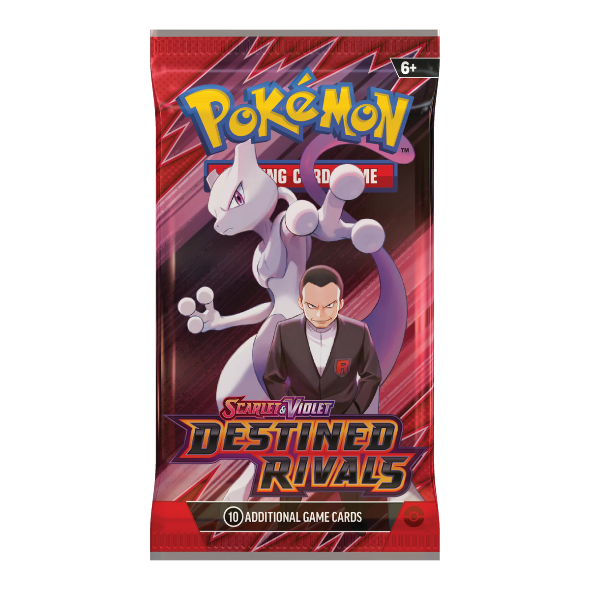 Destined Rivals Booster Pack – Engelse verpakking, artwork Giovanni Mewtwo