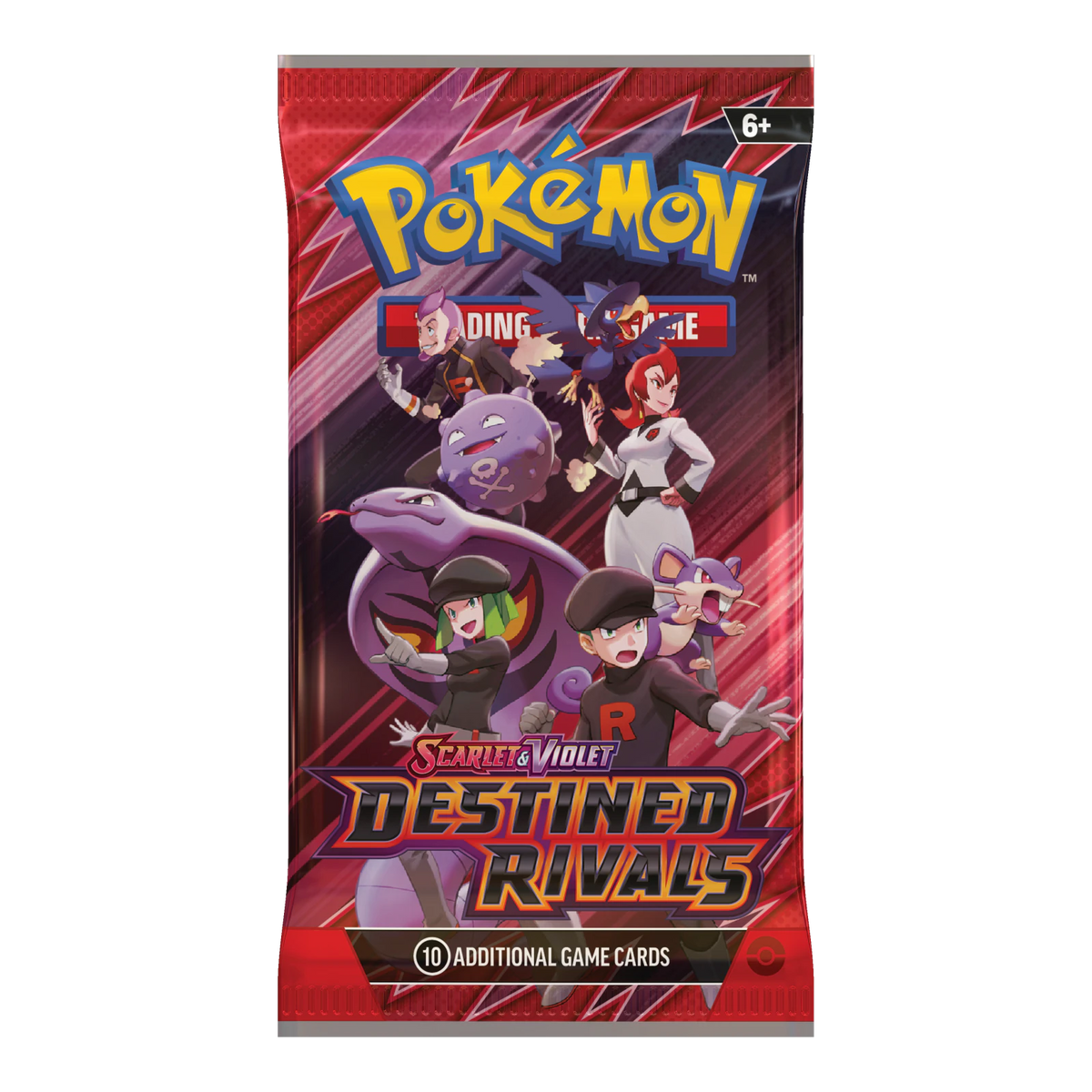 Destined Rivals Booster Pack – Engelse verpakking, artwork Team Rocket