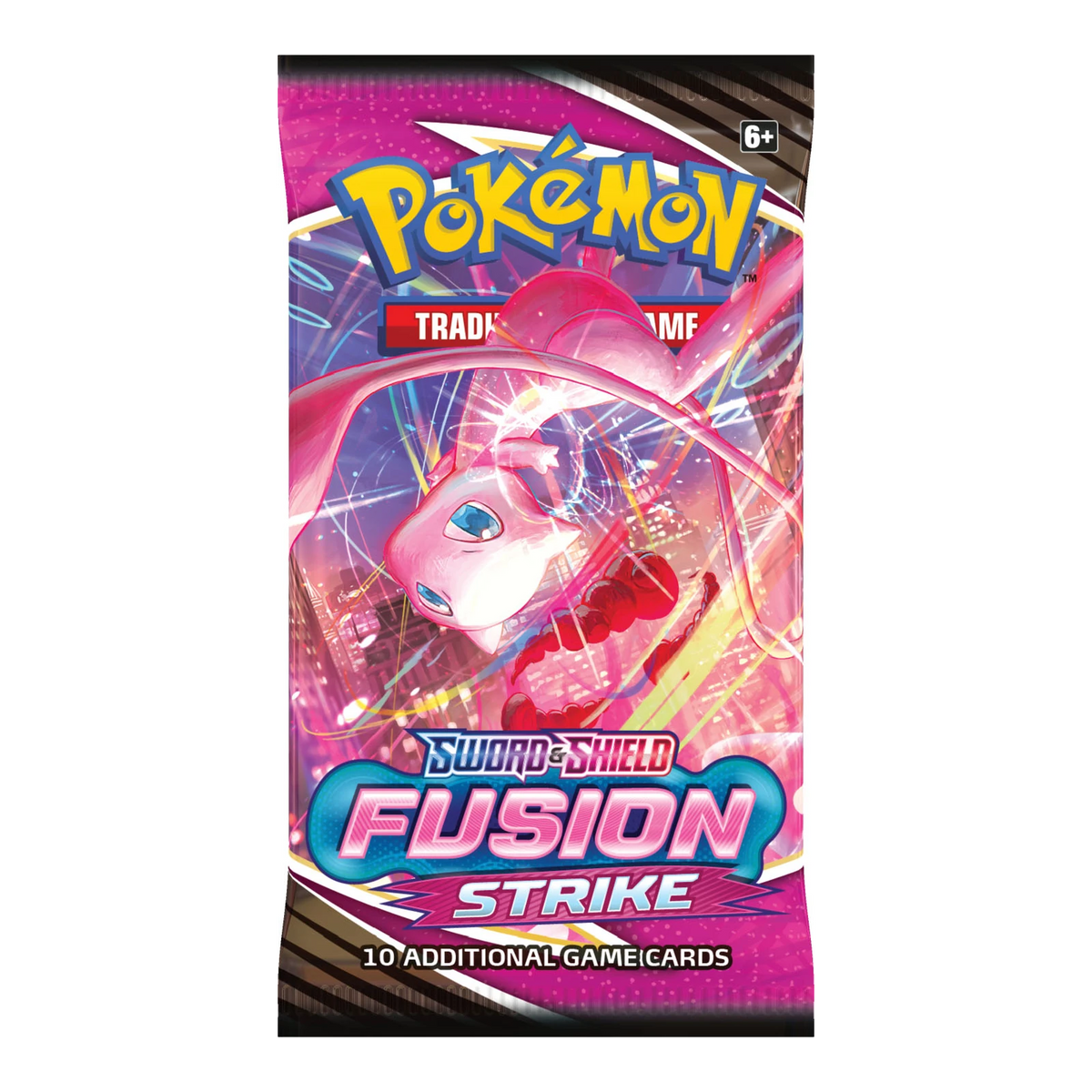 Fusion Strike Booster Pack – voorkant, artwork mew (verpakking kan variëren)