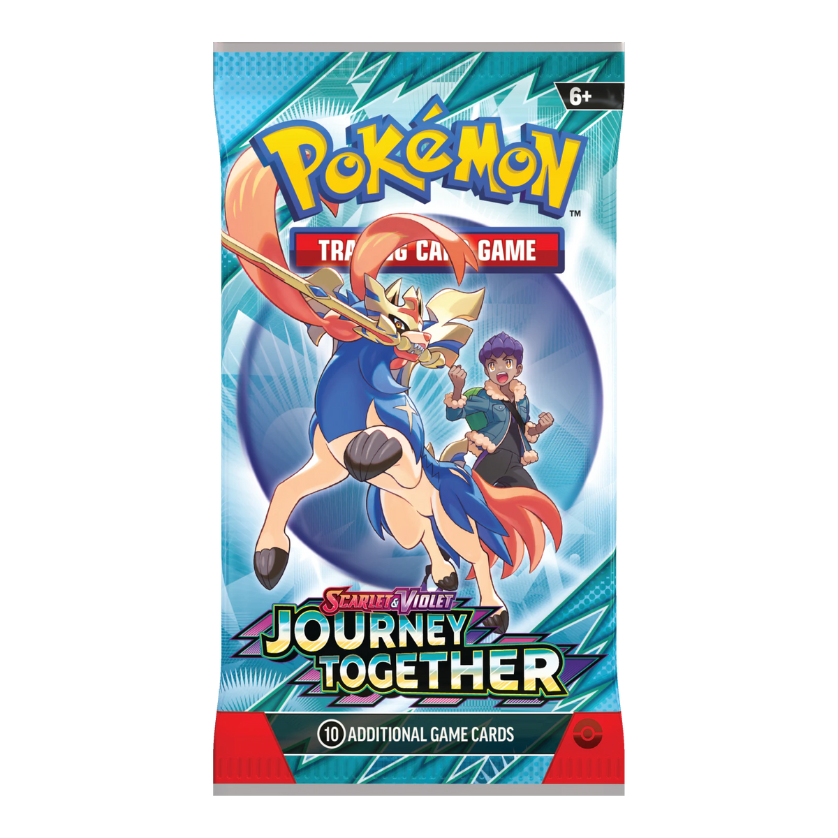 Journey Together Booster Bundle – boosterpack, artwork Hop Zacian (verpakking kan variëren)