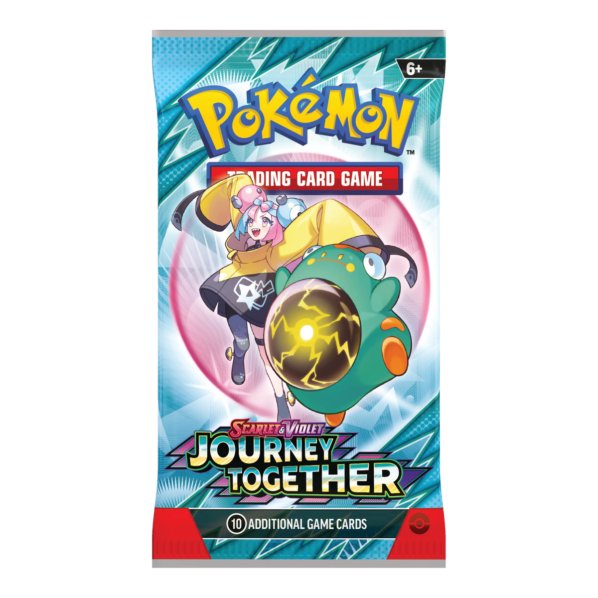 Journey Together Booster Bundle – boosterpack, artwork Iono Bellibolt (verpakking kan variëren)