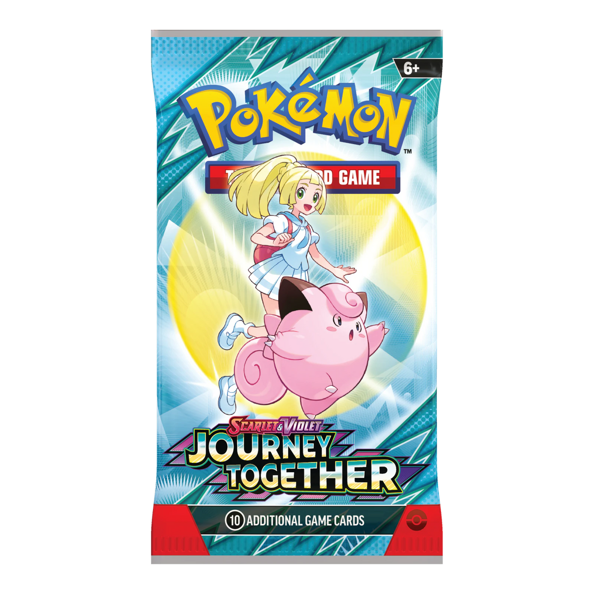 Journey Together Booster Bundle – boosterpack, artwork Lillie Clefairy (verpakking kan variëren)