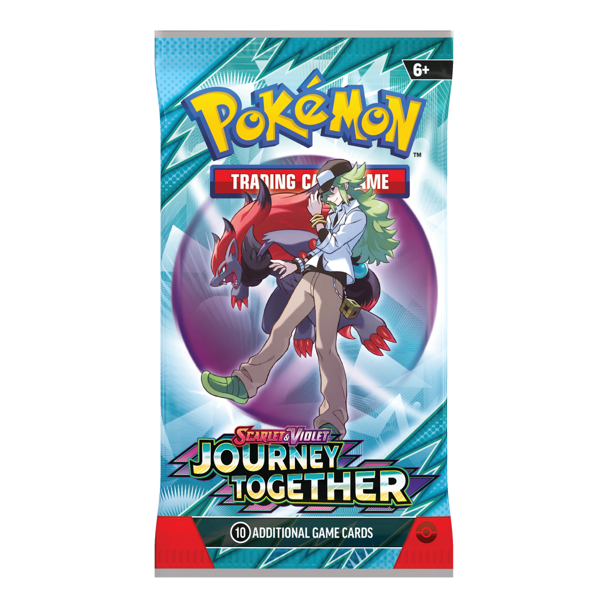 Journey Together Booster Pack – Engelse verpakking, artwork N Zoroark