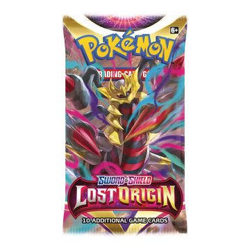 Lost Origin Booster Pack – Engelse verpakking, artwork Origin Forme Giratina