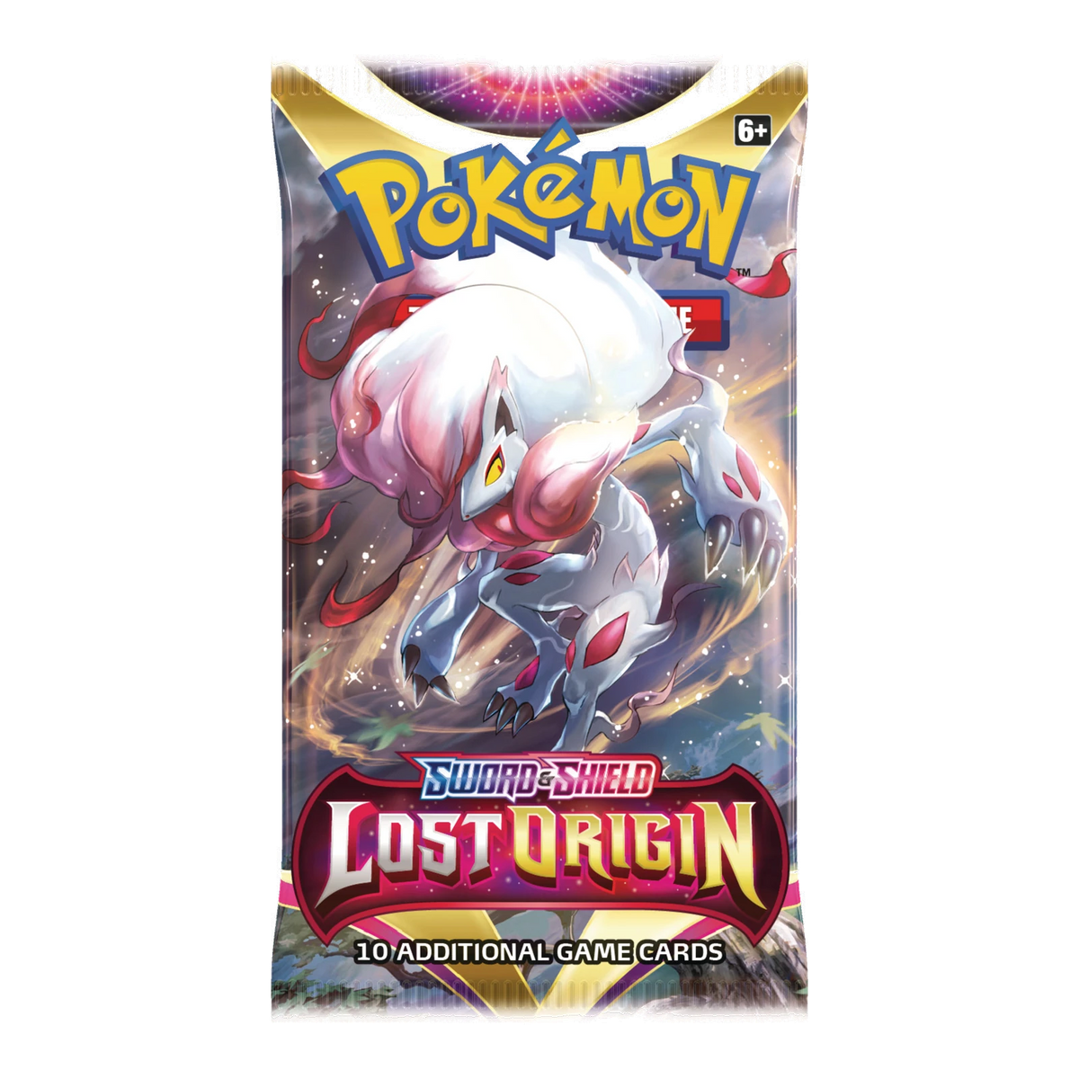 Lost Origin Booster Pack – Engelse verpakking, artwork Hisuian Zoroark