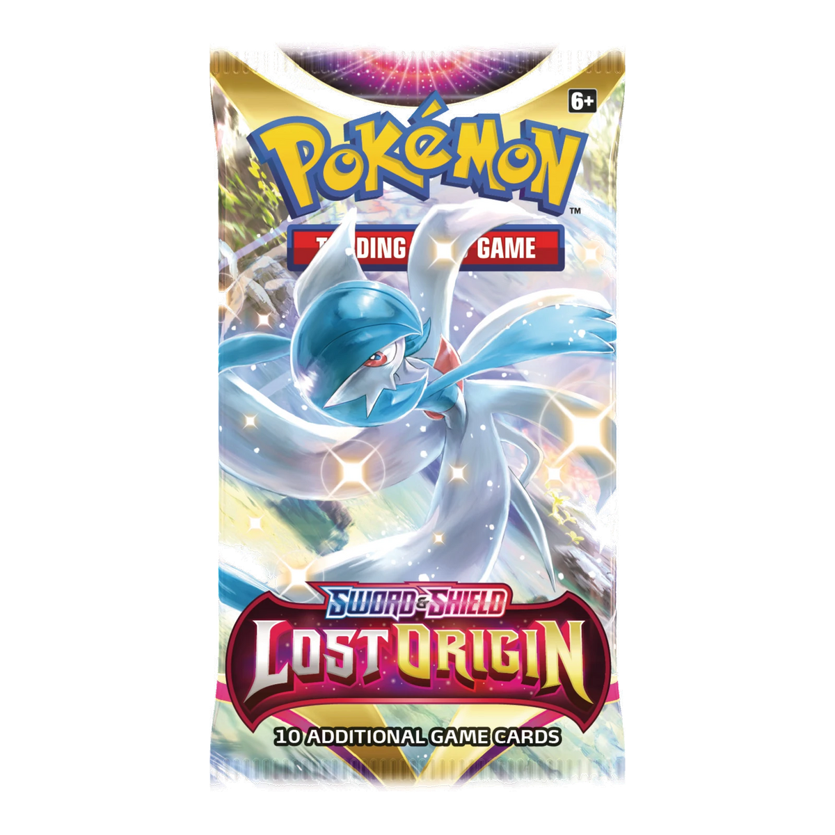 Lost Origin Booster Pack – Engelse verpakking, artwork Radiant Gardevoir