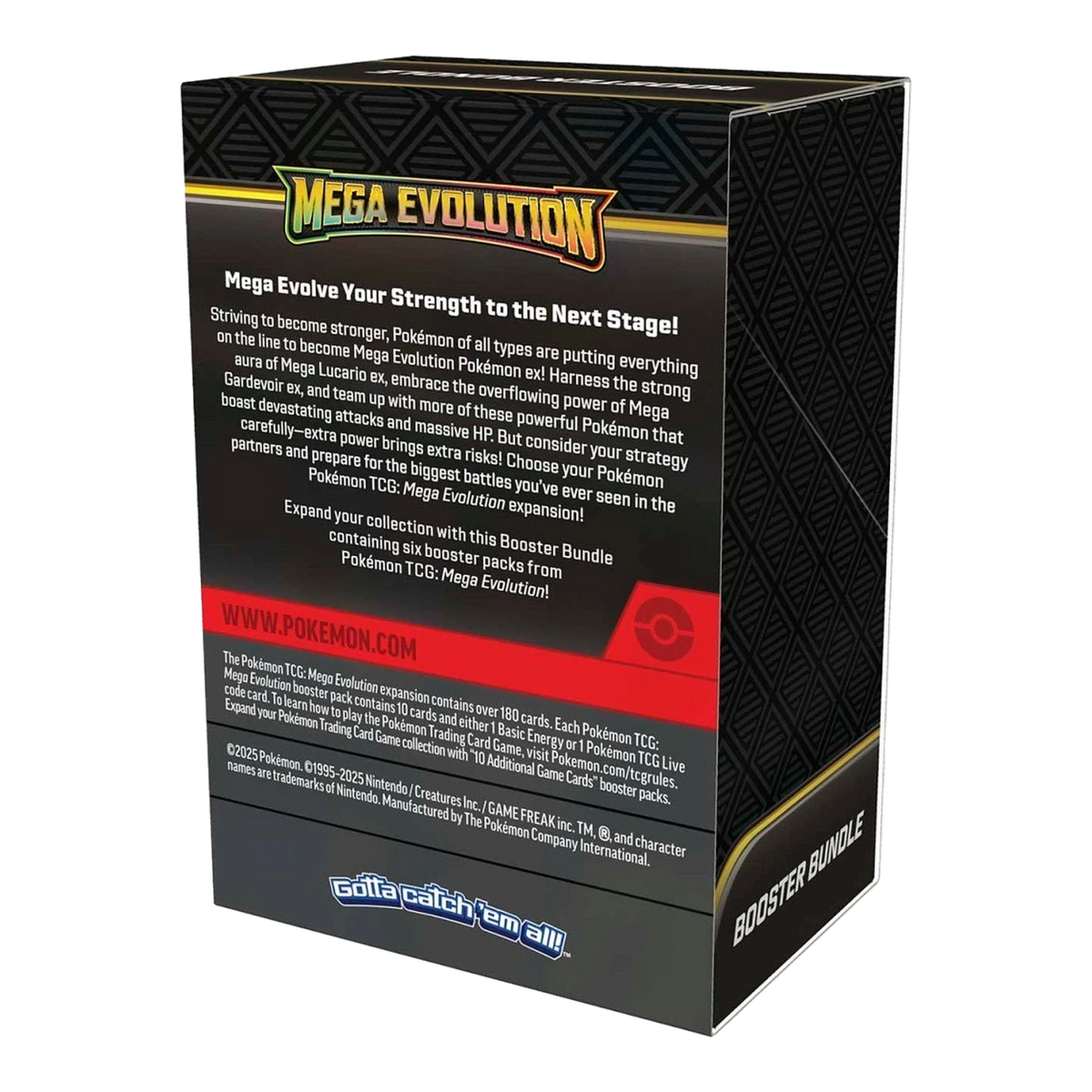 Mega Evolution Booster Bundle – achterkant