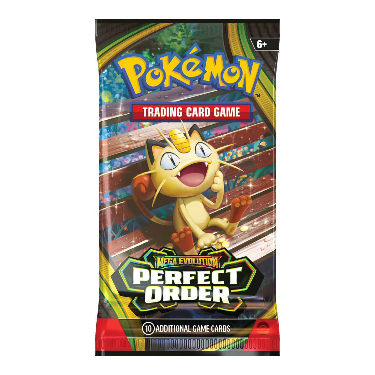 Perfect Order Booster Bundle – boosterpack, artwork Meowth (verpakking kan variëren)