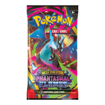 Phantasmal Flames Booster Pack – Engelse verpakking, artwork Mega Charizard X