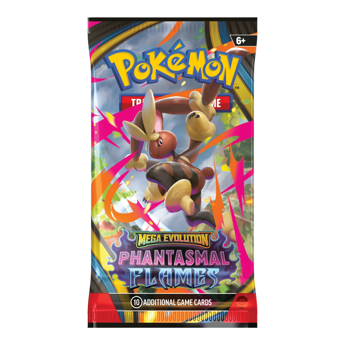 Phantasmal Flames Booster Pack – Engelse verpakking, artwork Mega Lopunny