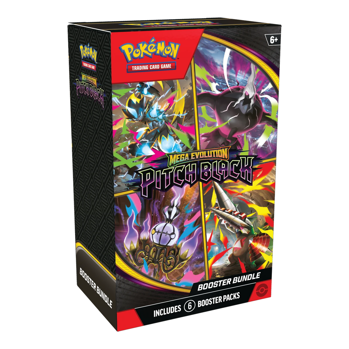 Pitch Black Booster Bundle – voorkant en linkerzijkant