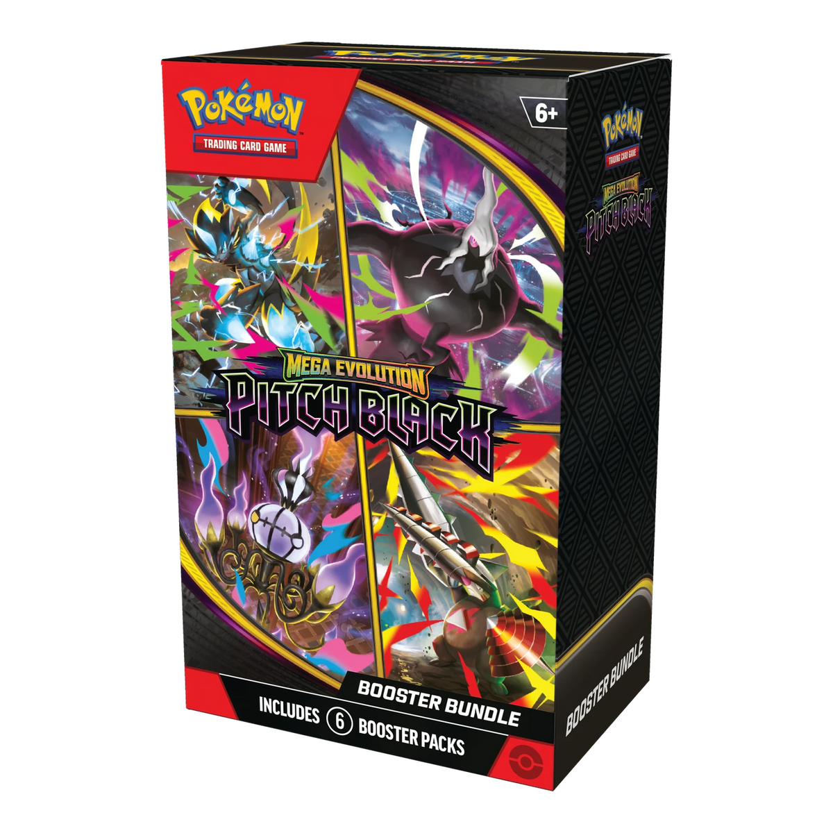 Pitch Black Booster Bundle – voorkant en rechterzijkant
