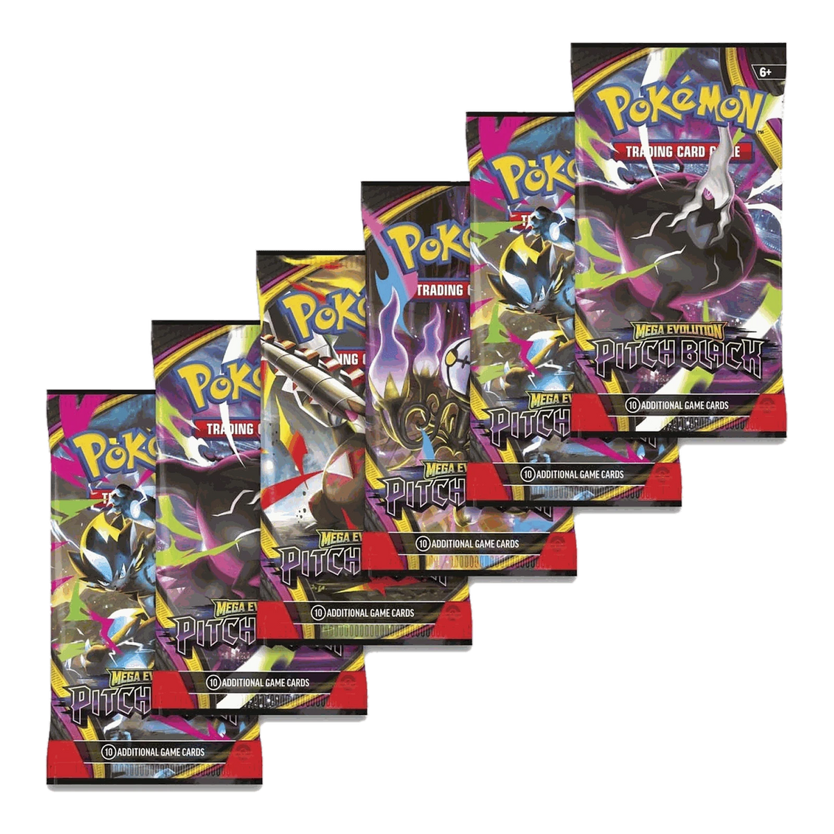 Pitch Black Booster Bundle – inhoud: 6 boosterpacks