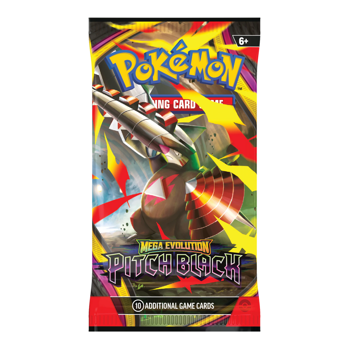 Pitch Black Booster Bundle – boosterpack, artwork Mega Excadrill (verpakking kan variëren)