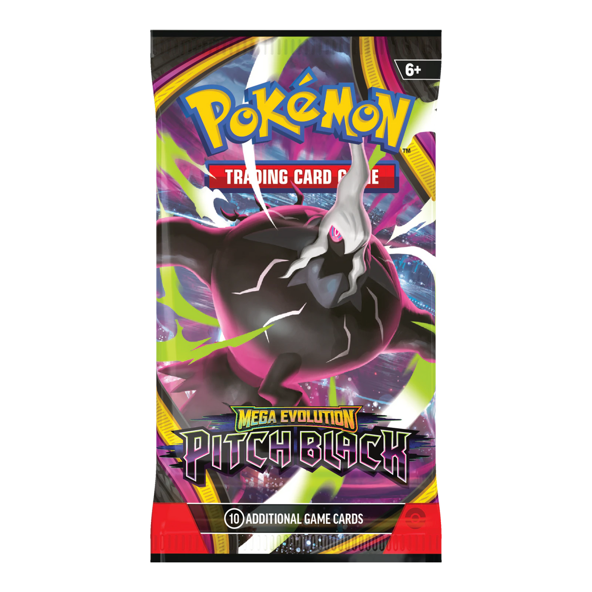 Pitch Black Booster Pack – Engelse verpakking, artwork Mega Darkrai