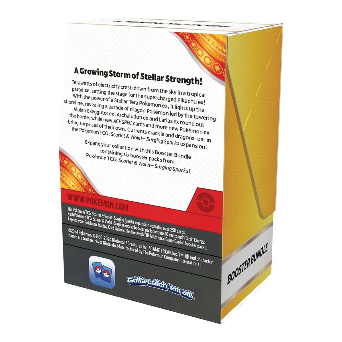 Surging Sparks Booster Bundle – achterkant