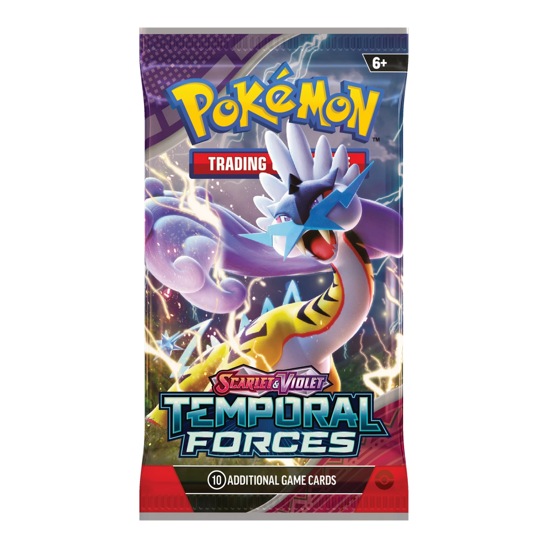 Temporal Forces boosterpack – Engelse verpakking, artwork Raging Bolt