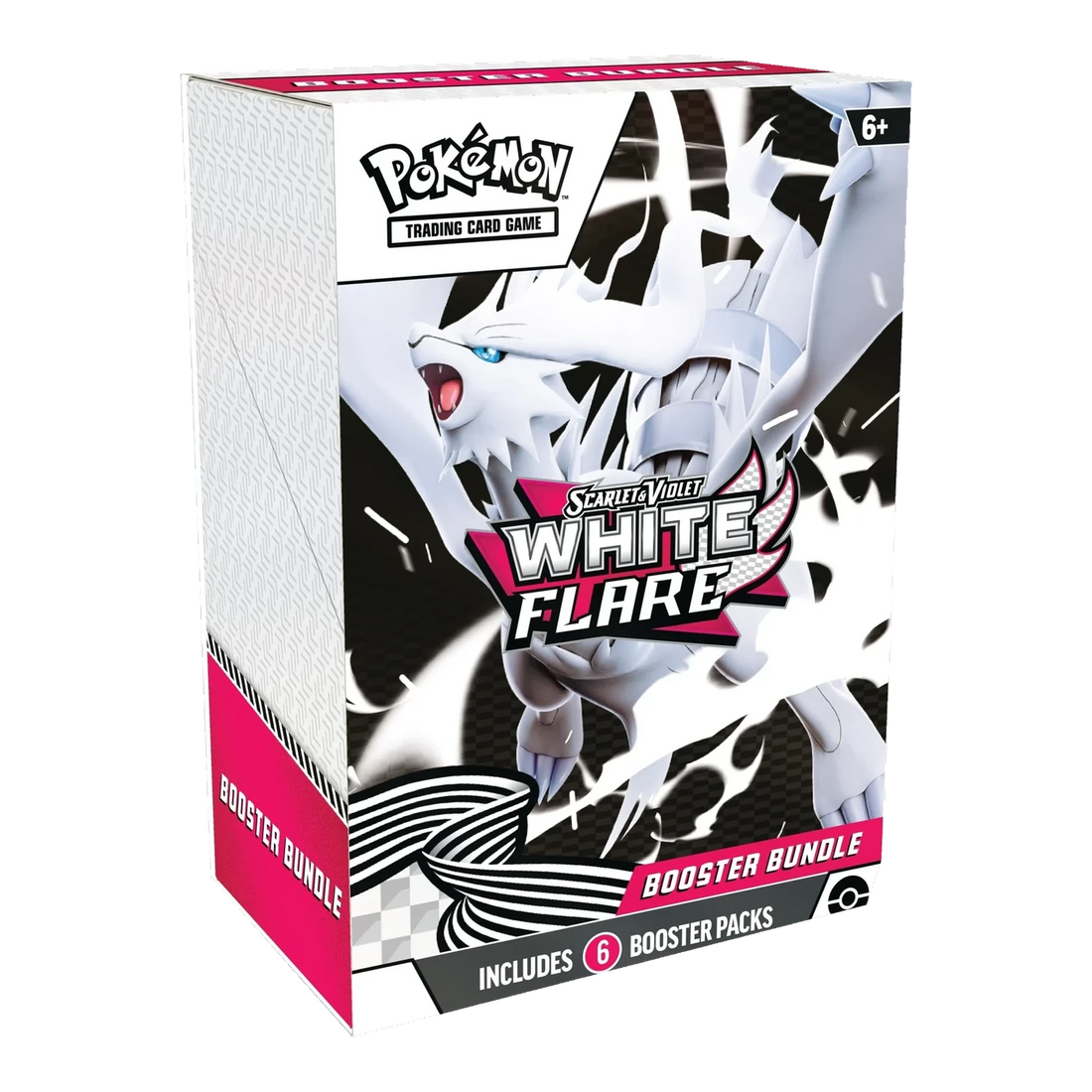 White Flare Booster Bundle – voorkant en linkerzijkant