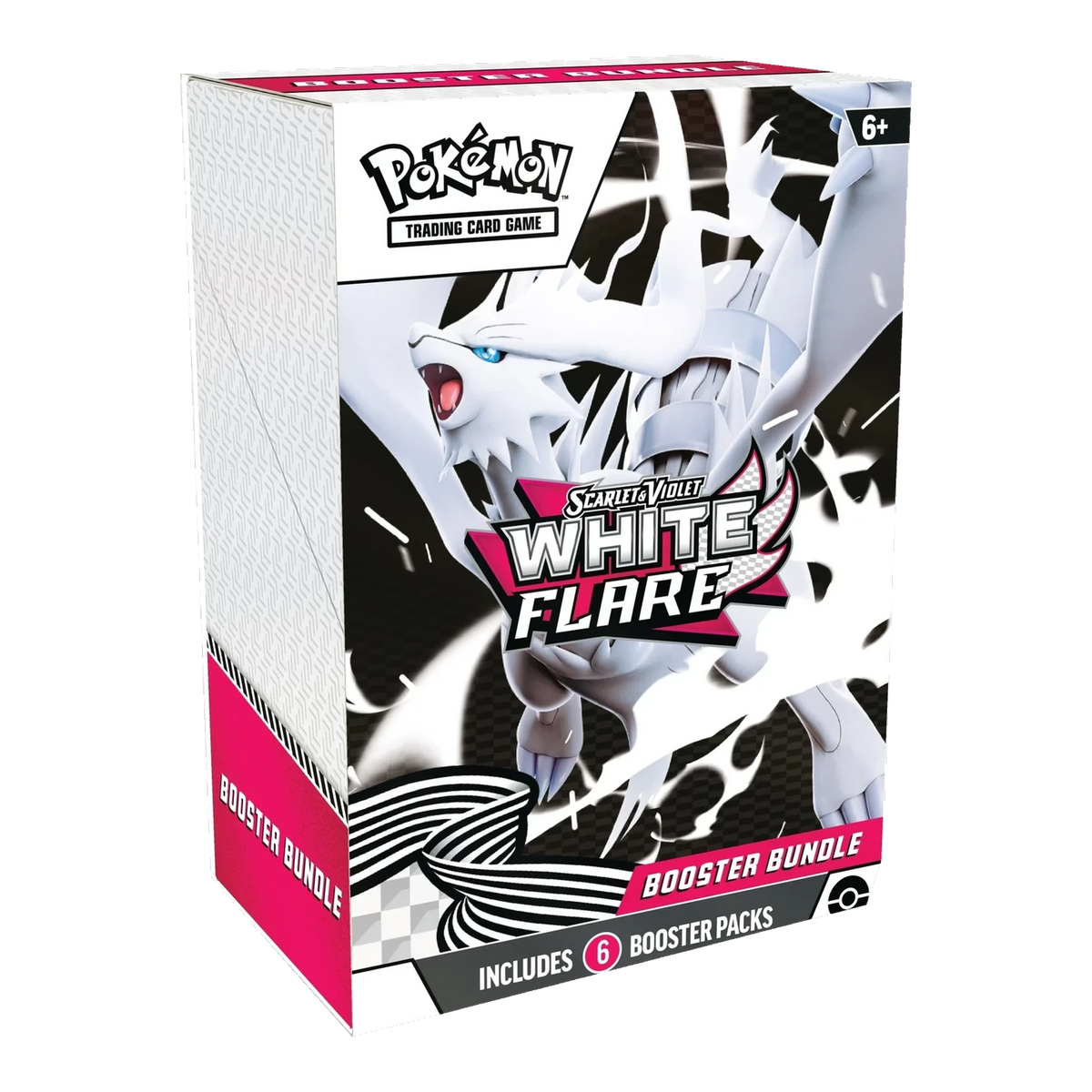 White Flare Booster Bundle – voorkant en linkerzijkant