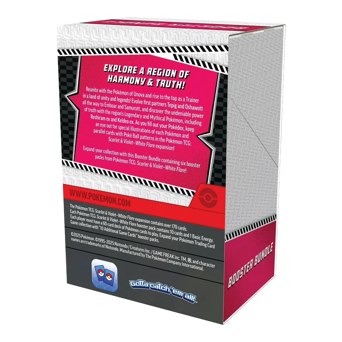 White Flare Booster Bundle – achterkant